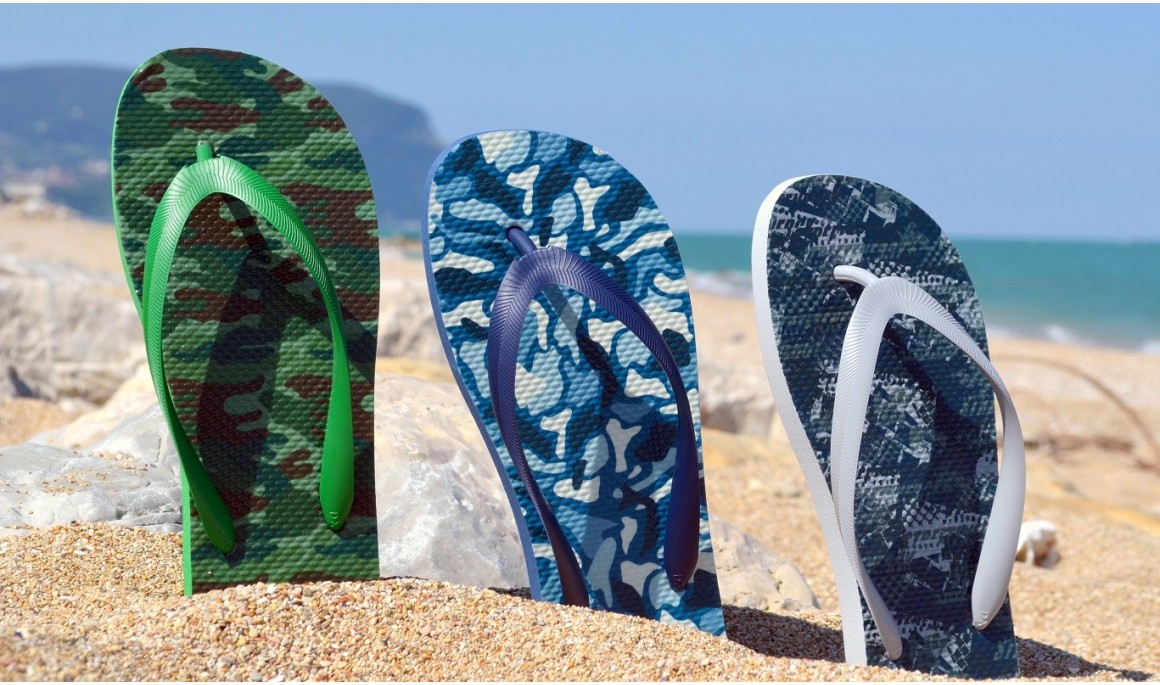 Amarene Beach flip-flops ... la calzatura per uno stile unico e dall'anima ecologica!